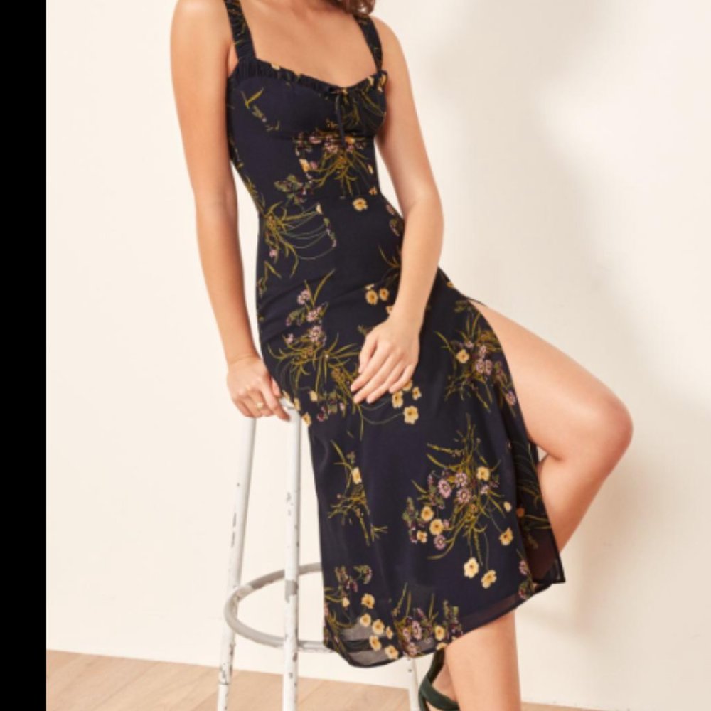 Reformation Dress - peridot dress